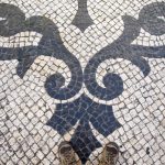 Lisbonne : les trottoirs en mosaïques