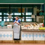 Vendeuses de poissons sur le Mercado de Ribeira