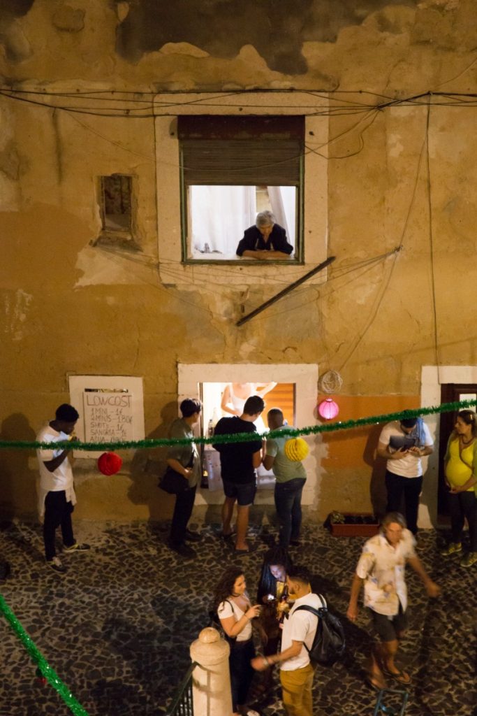 Stands et bars éphémères dans toute la ville pour les fêtes populaires