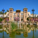 Plaza de America dans le parc Luisa