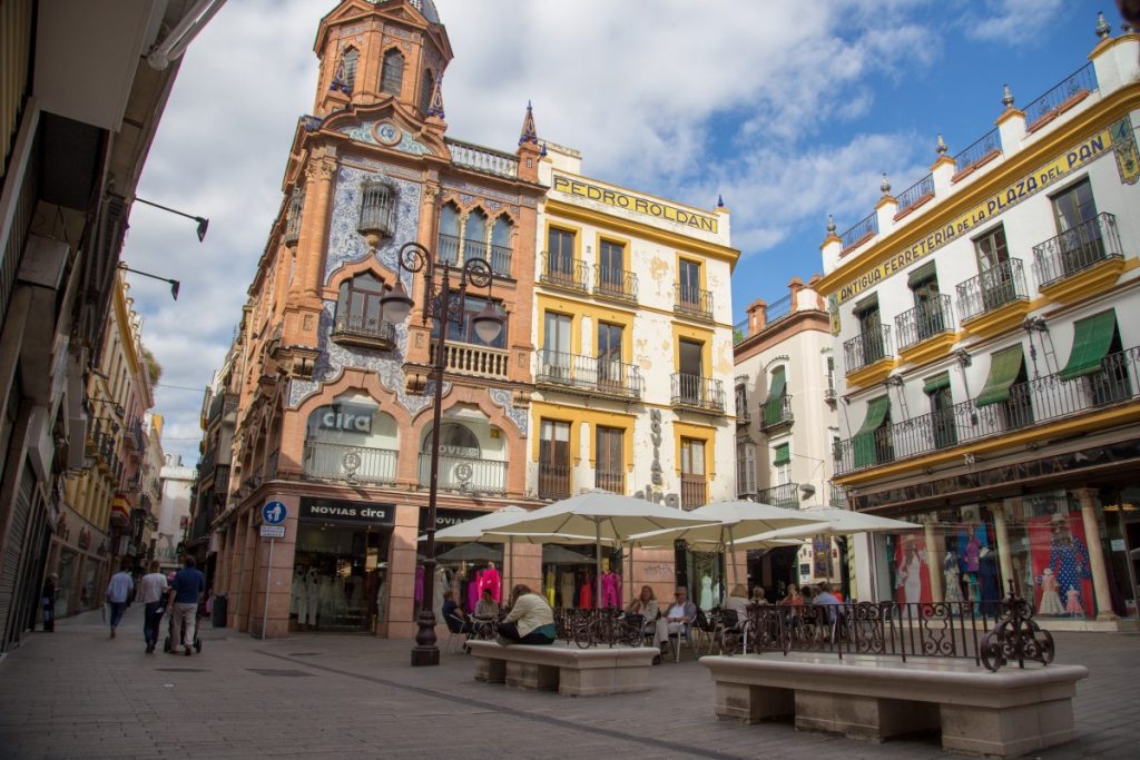 Plaza del Salvador au centre de Séville