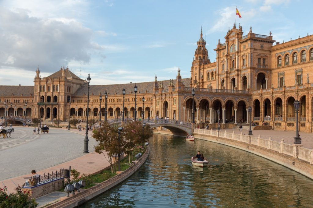 La plaza de España