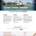 La première version du site !
