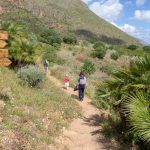 Sentier bien balisé dans la réserve naturelle du Zingaro