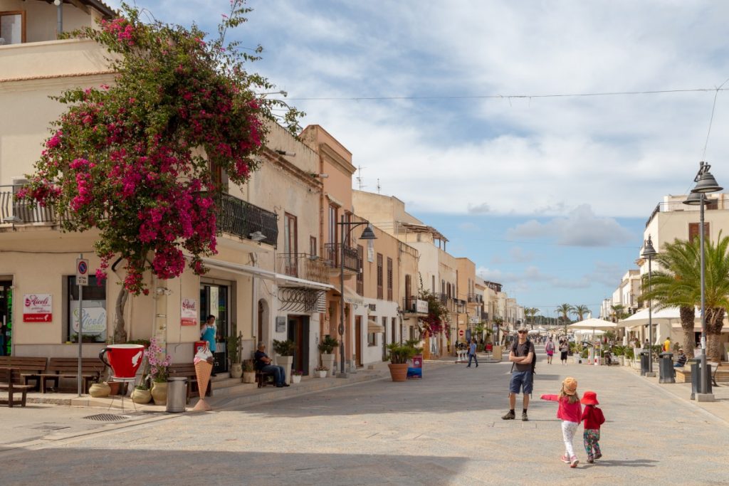 Petite ville de San Vito Lo Capo