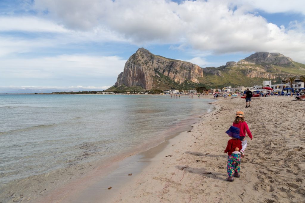 La paradisiaque plage de San Vito Lo Capo en Sicile