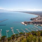 Belvédère au dessus de Castellammare del Golfo en Sicile