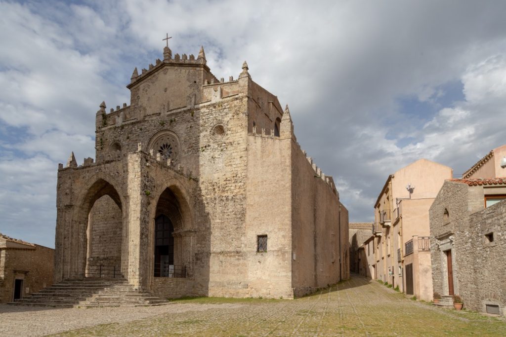 Village médiéval d'Erice à l'ouest de la Sicile