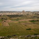 Vue sur la campagne et les villages de Gozo