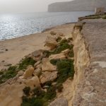 Sur le plateau de la tour de guet à Xlendi