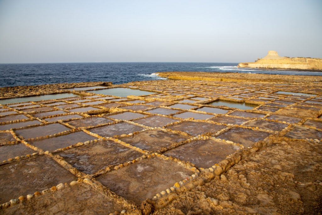 Marais salants de Marsalform à Gozo