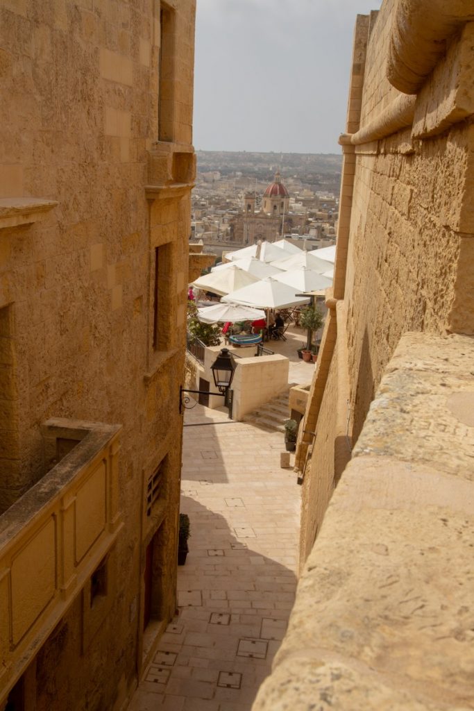 Ruelle de la citadelle de Victoria (Ir-Rabat) à Gozo