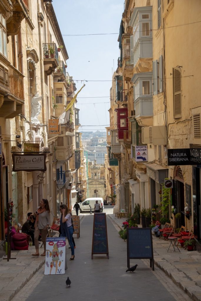 Ruelle de la Valette à Malte