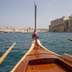 La traversée en bateau entre la Valette et les Trois Citées