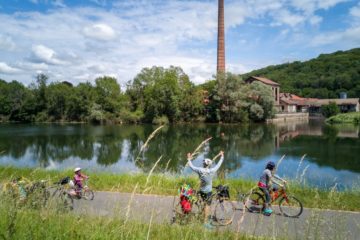 L'EuroVélo6 en famille en Franche-Comté