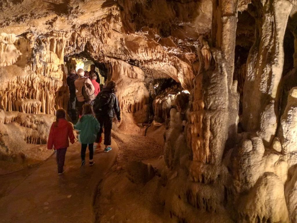 Visite de la grotte d'Osselle