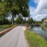 Superbe voie verte le long du Canal de la Garonne