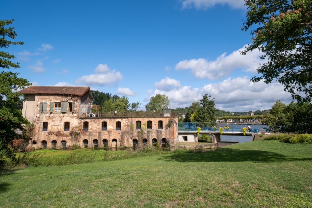 Camping de l'île du Bidounet à Moissac