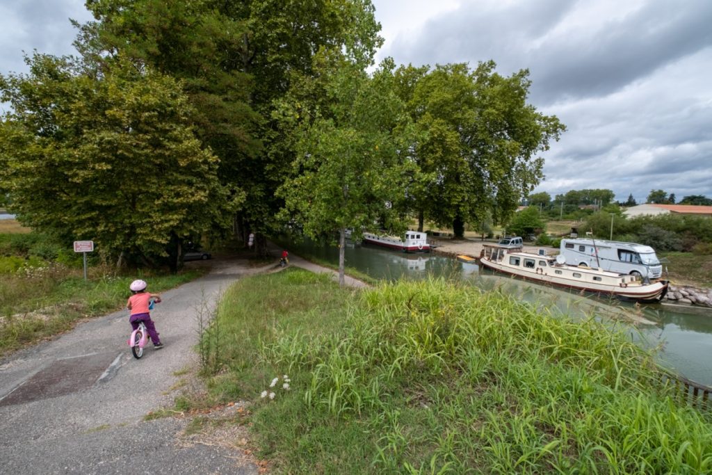 Sur le Canal des 2 mers à vélo entre Toulouse et Agen