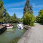 Halte nautique de Boé dans la banlieue d'Agen