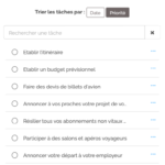 Accéder au planning sur le planificateur sur téléphone