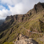 La route pour se rendre à Masca sur l'île de Tenerife est assez abrupte !