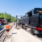 Train de l'Ardèche : vapeur, vallée du Doux et fourgon à vélo