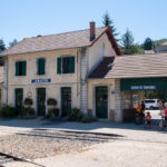 Remontée en selle à la gare de Lamastre