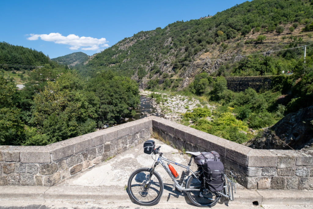 Voyage en Ardèche à vélo