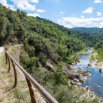 En roue libre dans la vallée de l'Eyrieux