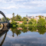 Décize sur le départ du canal du Nivernais