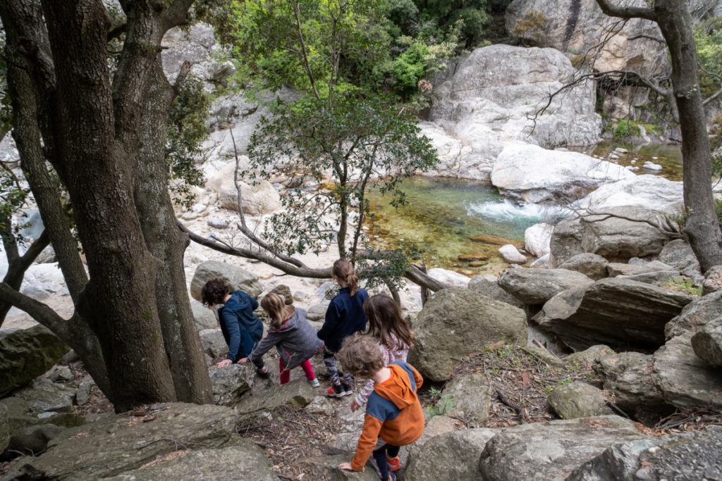 Une baignade rafraichissante dans les gorges d'Héric ?