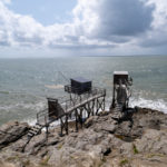 Criques rocheuses et carrelets du littoral altantique entre Pornic et les Sables-d'Olonne