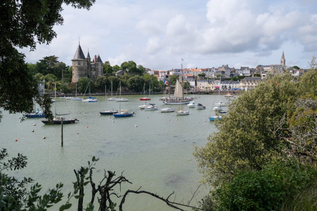 Pornic sur la Vélodyssée