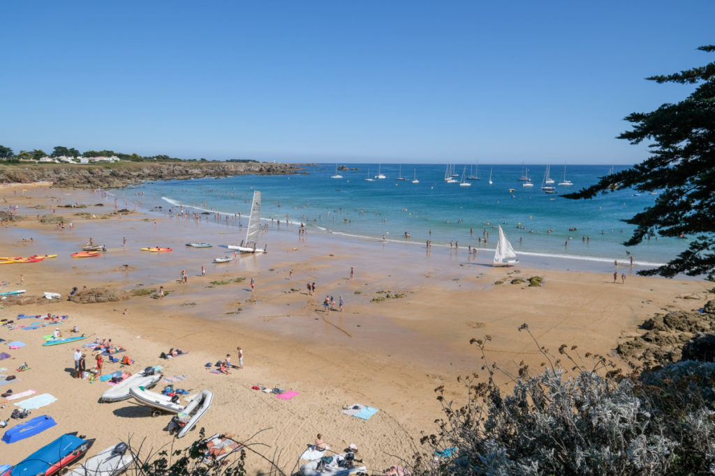 Plage des Vieilles paradisiaque sur l'île d'Yeu