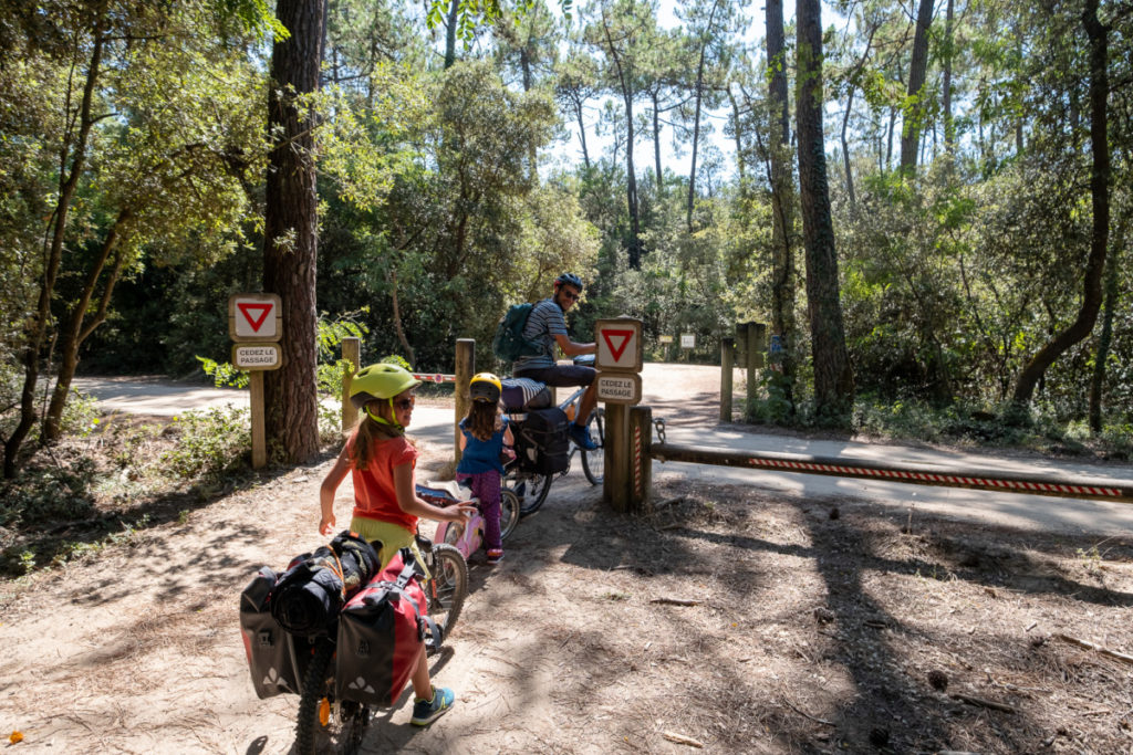 Sécurité optimale sur la Vélodyssée même avec des enfants