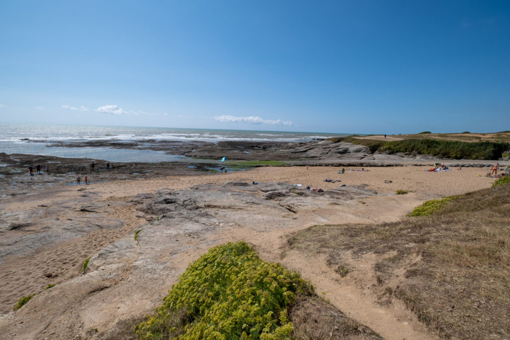 En Vendée sur la Vélodyssée vers les Sables-d'Olonne