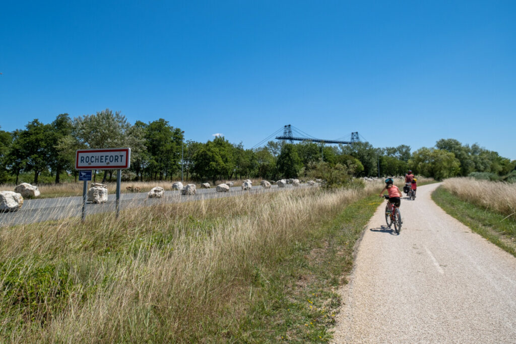 Arrivée à Rochefort par les marais et le bord de la Charente