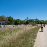 Arrivée à Rochefort par les marais et le bord de la Charente