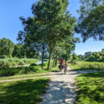 Vers le lac de Trizay en Saintonge