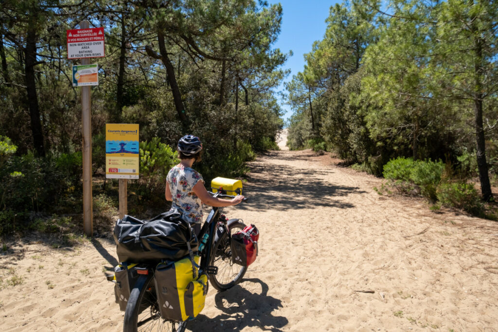 Entre dunes, forêt et océan en Charente-Maritime sur la Vélodyssée