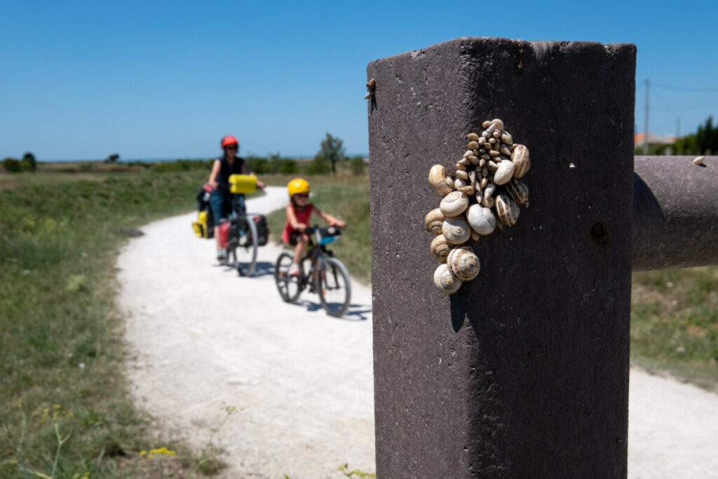 L'océan à vélo en famille