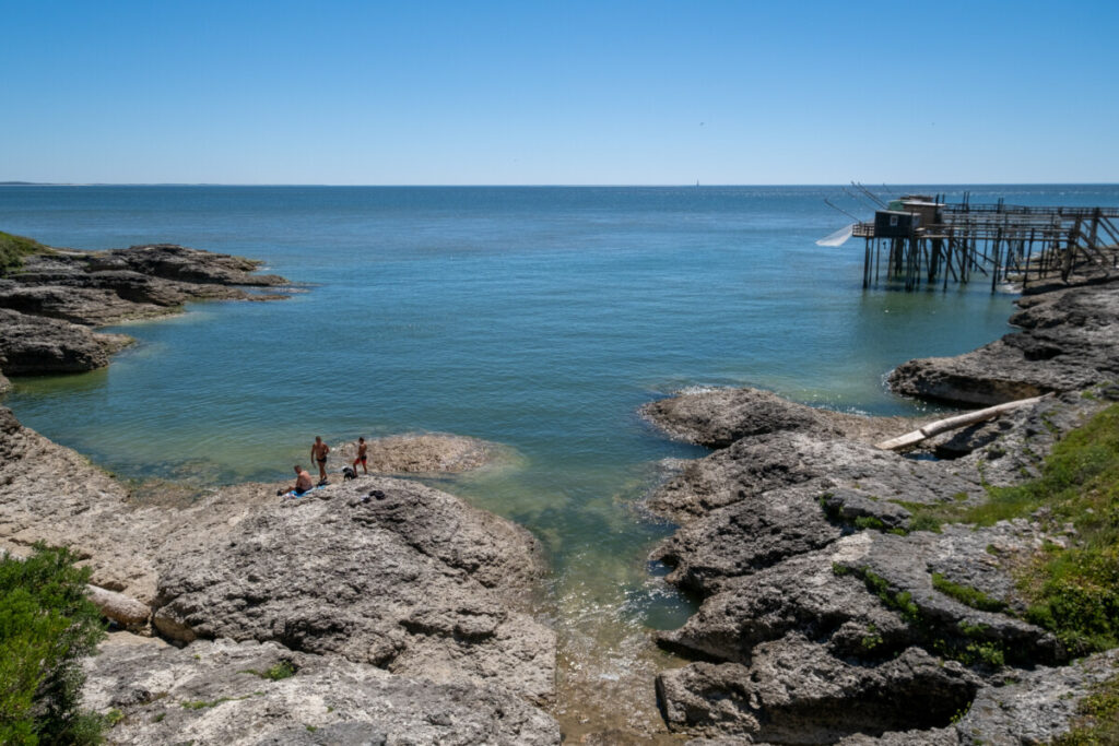 Crique du Concié à Saint Palais sur Mer