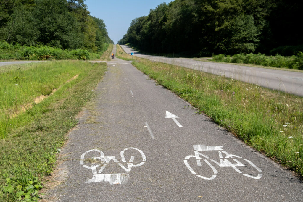 La voie verte des Salines sur le Tour du Jura à vélo Loisir