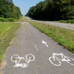 La voie verte des Salines sur le Tour du Jura à vélo Loisir