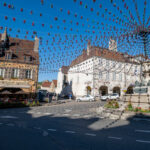 Le charmant village d'Arbois dans le Jura