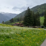 Sur la descente entre le col de Brenner (1370m) et Vipiteno (950m) pour démarrer en douceur