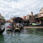 Atelier de gondoles à Venise