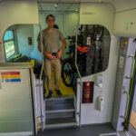 Quand l'espace vélos est sur une estrade dans les trains Trenitalia !