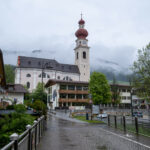 Eglise de Villabassa dans le haut Haut-Adige en Italie dans le Tyrol